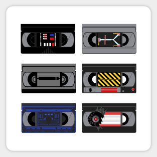 Epic Movies Videocassettes Sticker